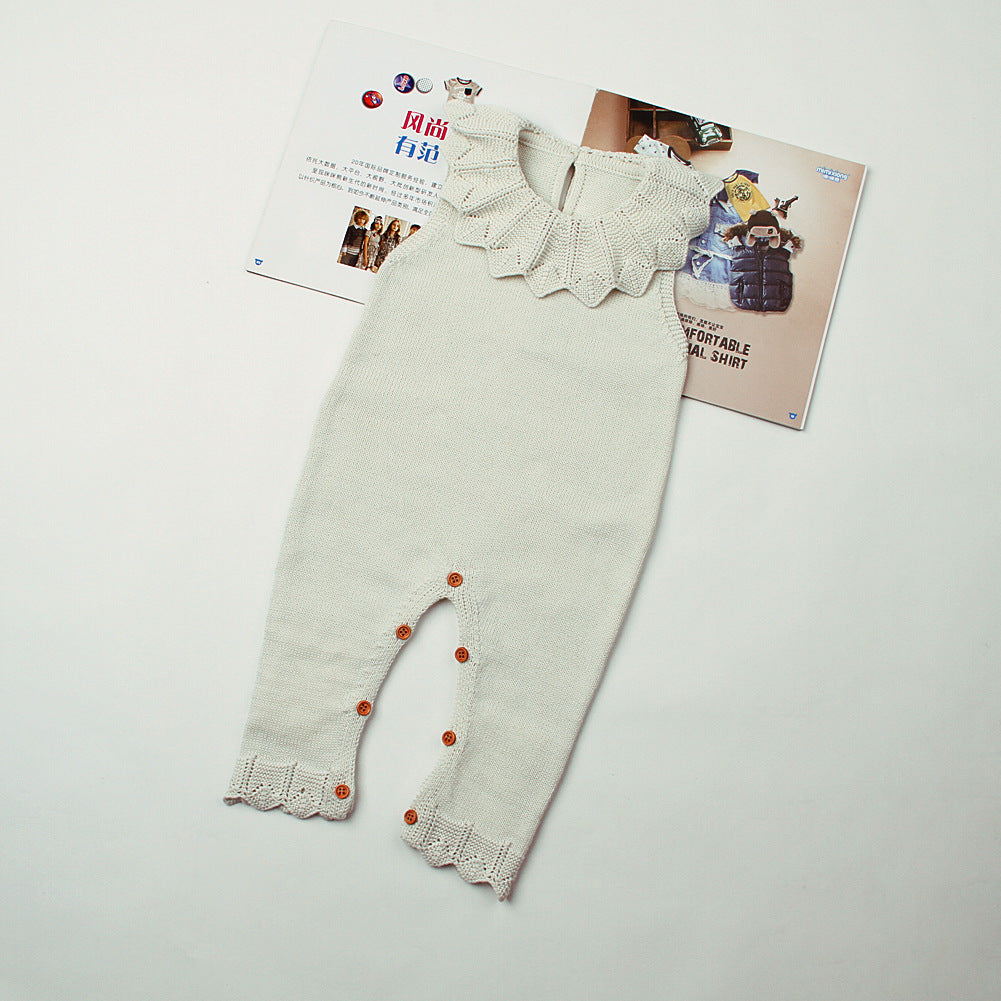 The Perfect Baby Outfit: Baby Sleeveless Ruffle Romper