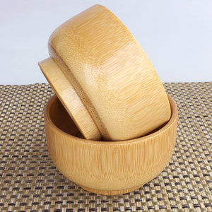 Discover the Perfect Dining Companion: Round Baby Bamboo Bowl