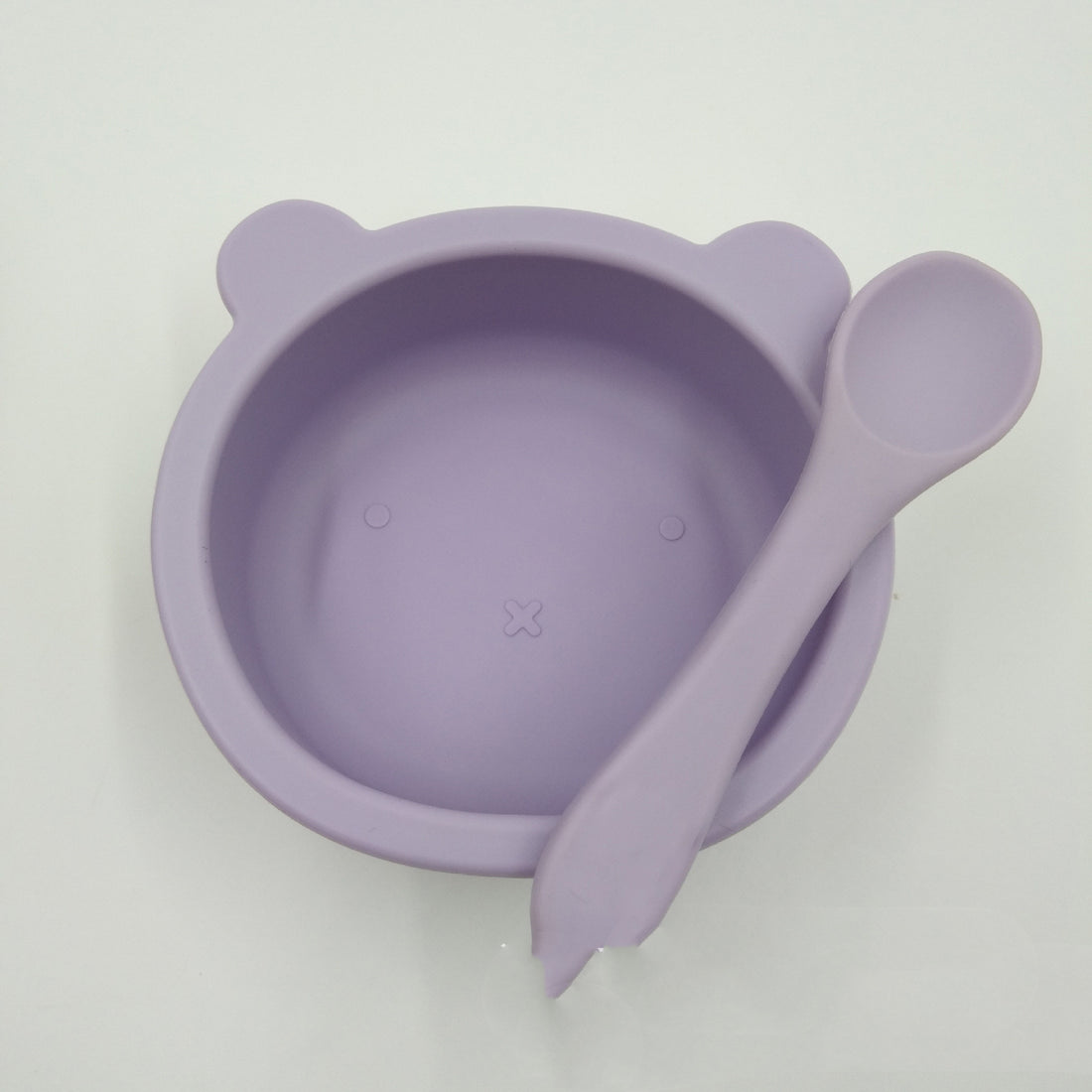 Suction Cup Anti-fall Bear Silicone Baby Bowl