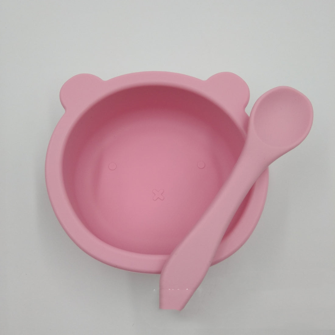 Suction Cup Anti-fall Bear Silicone Baby Bowl