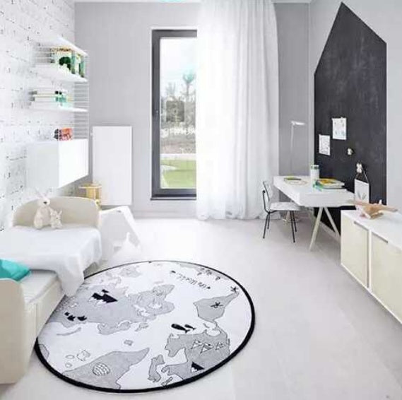 Kids Round Maze Game Mat Play Toys