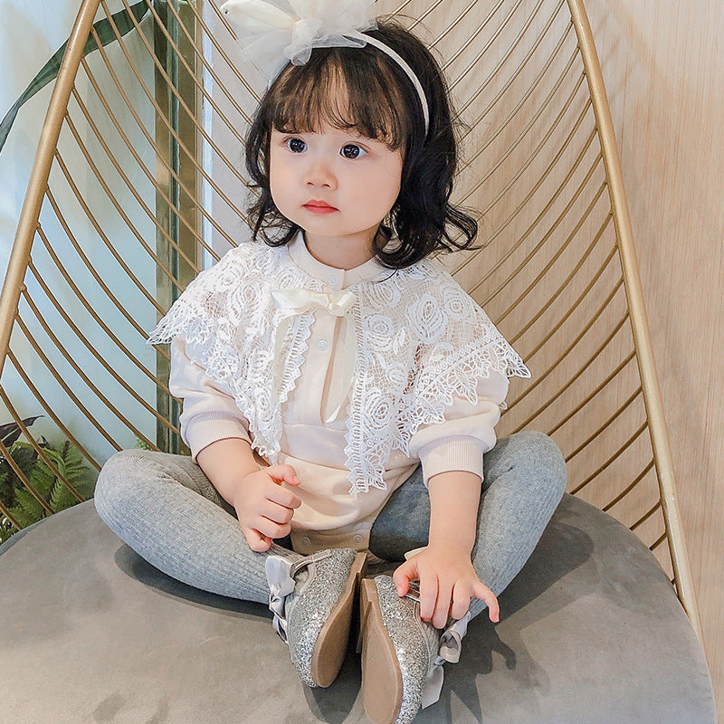 Baby triangle romper