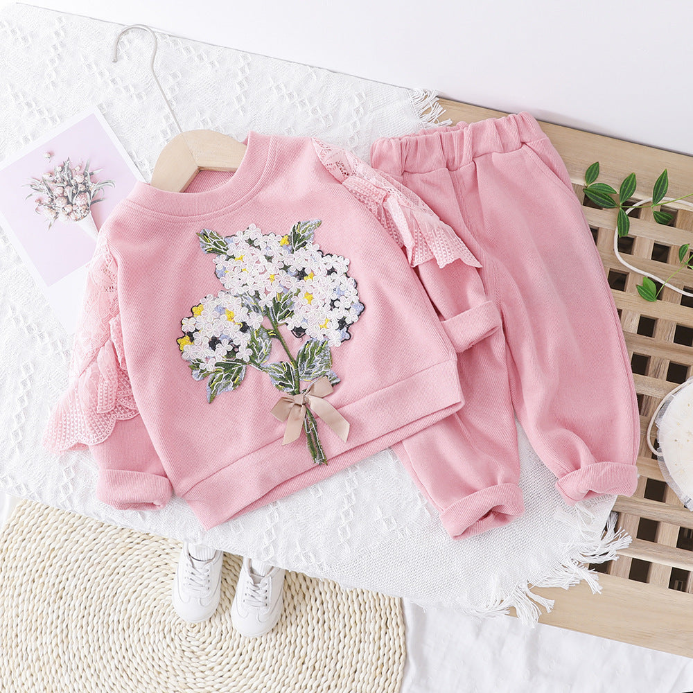 Spring And Autumn Girls' Clothing