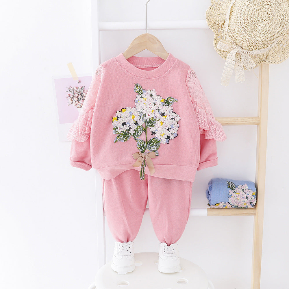 Spring And Autumn Girls' Clothing