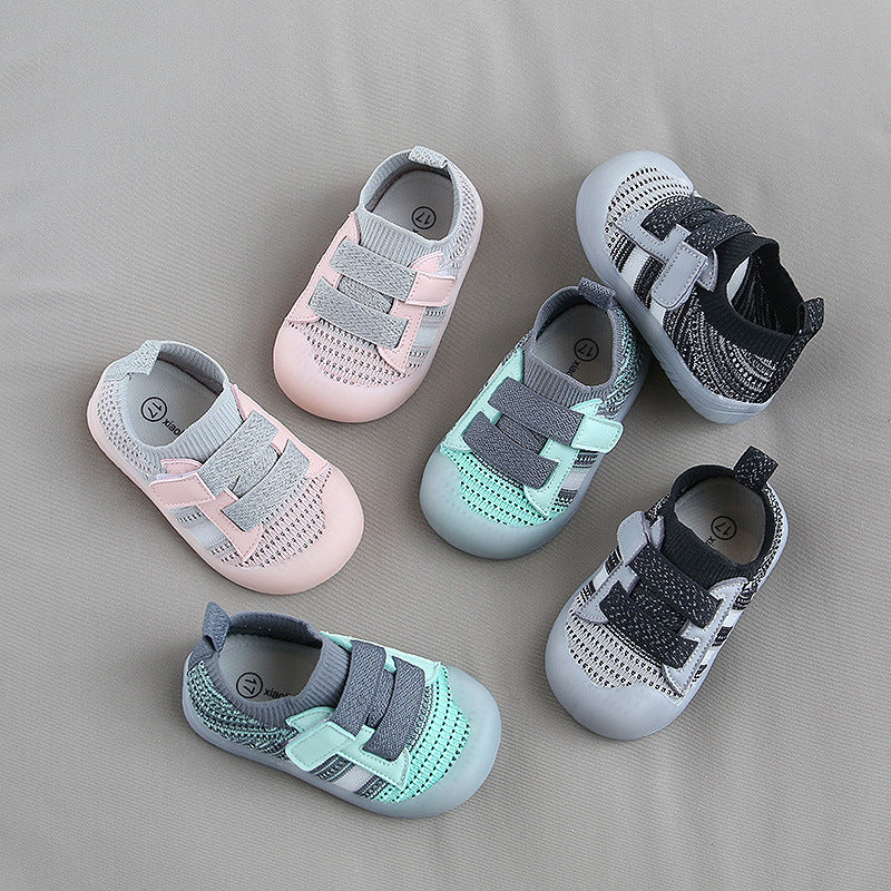 Jelly Bottom Velcro Baby Shoes