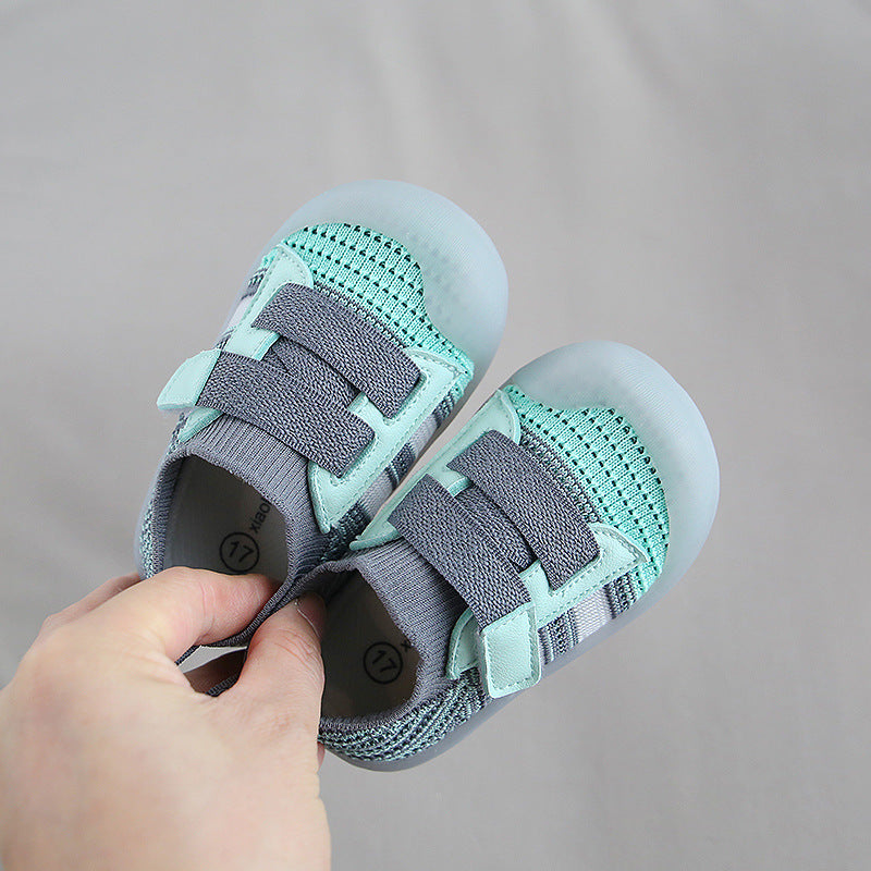 Jelly Bottom Velcro Baby Shoes