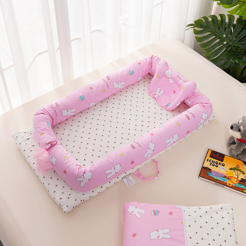 Portable Crib Bed Removable Baby Sleeping