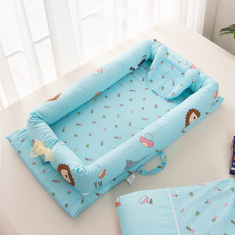Portable Crib Bed Removable Baby Sleeping