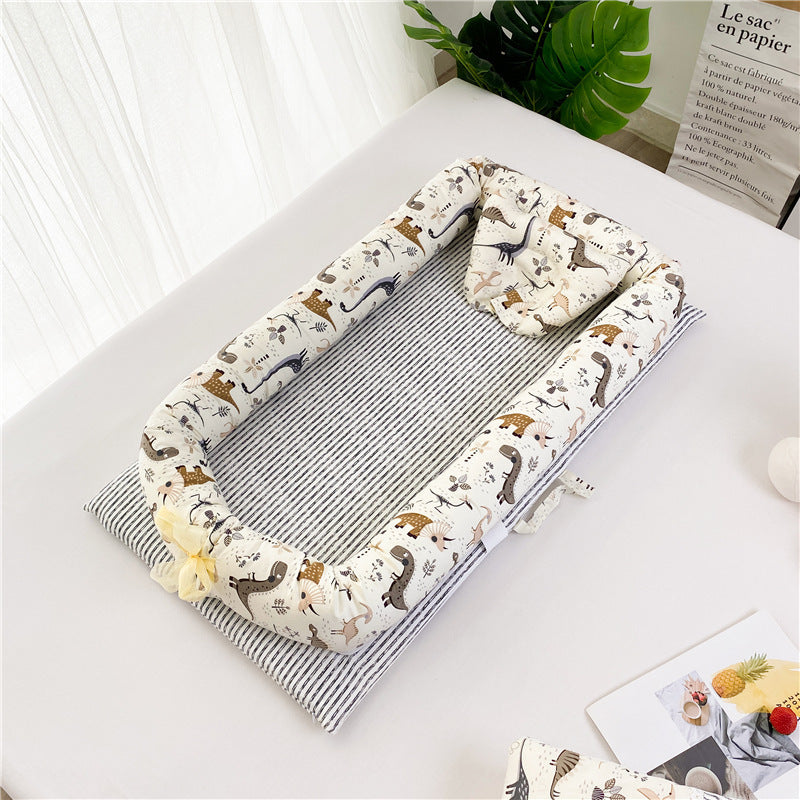 Portable Crib Bed Removable Baby Sleeping