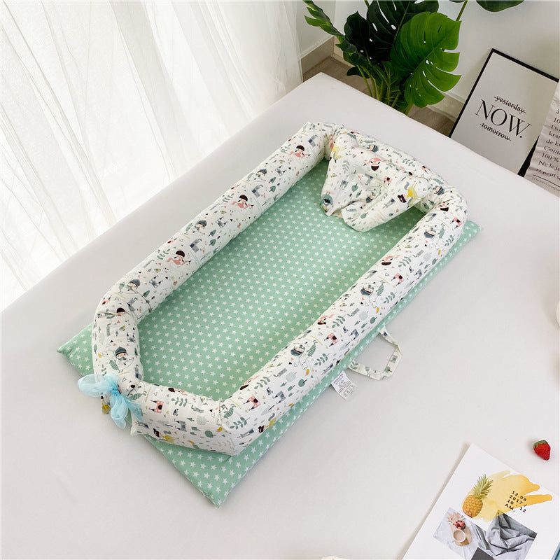 Portable Crib Bed Removable Baby Sleeping