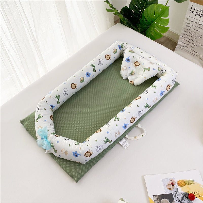 Portable Crib Bed Removable Baby Sleeping