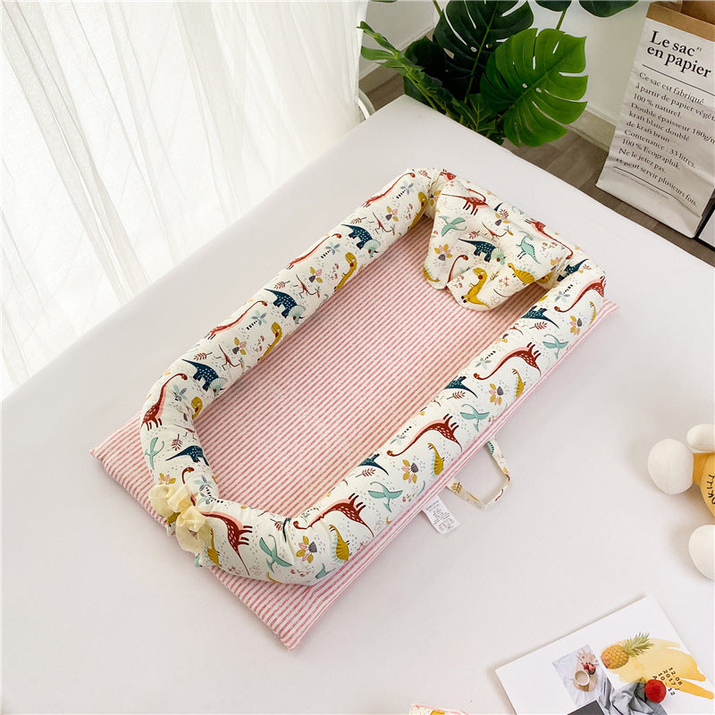 Portable Crib Bed Removable Baby Sleeping