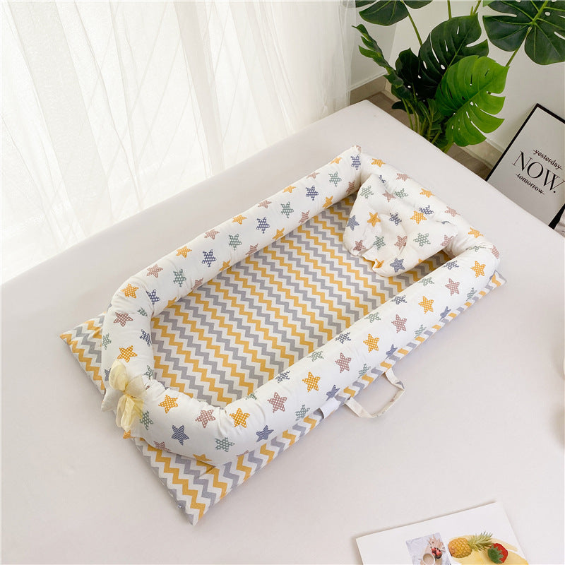 Portable Crib Bed Removable Baby Sleeping