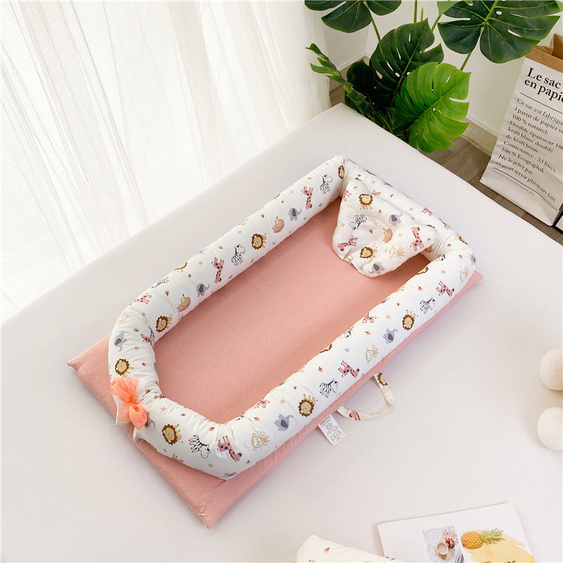 Portable Crib Bed Removable Baby Sleeping