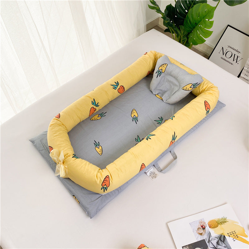 Portable Crib Bed Removable Baby Sleeping