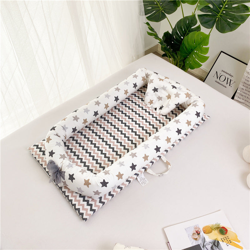 Portable Crib Bed Removable Baby Sleeping