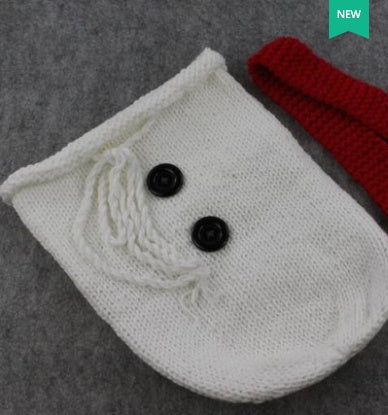 Baby Cartoon Snowman Bathrob