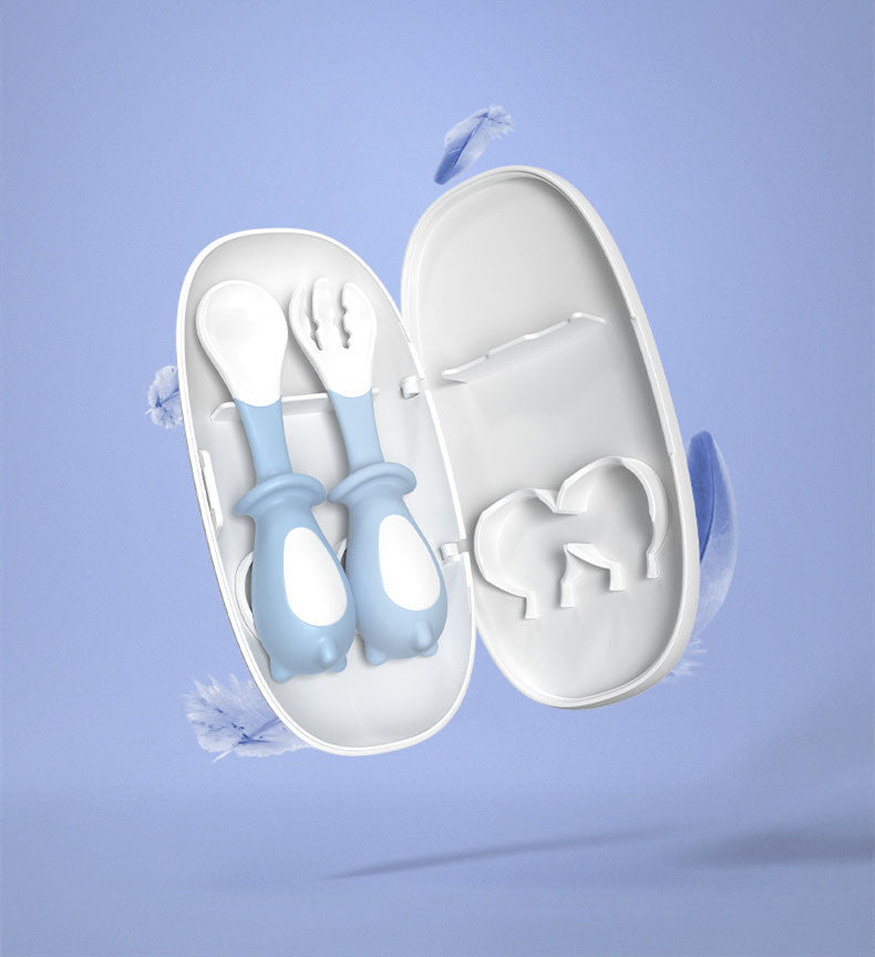 Baby Food Elbow Feeding Tableware Set