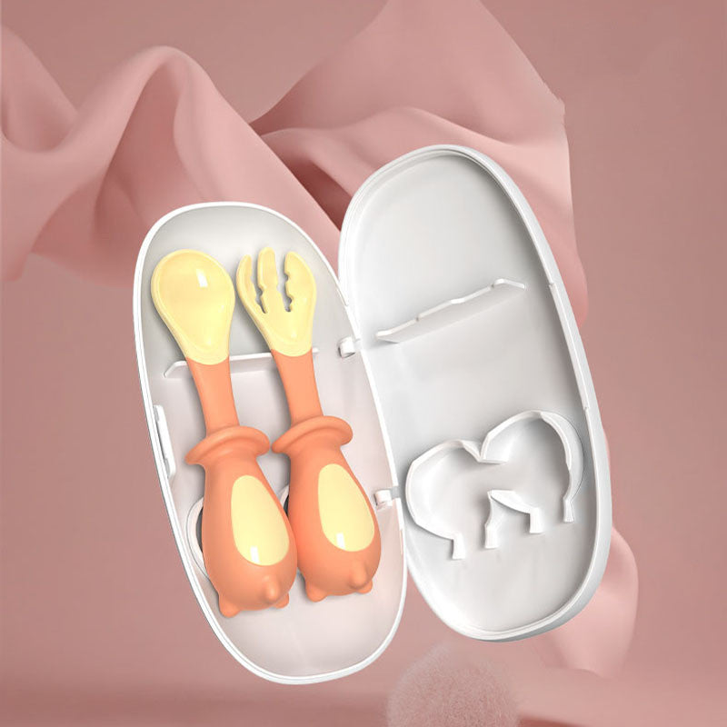 Baby Food Elbow Feeding Tableware Set