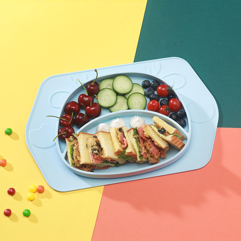 Silicon Non-slip Baby Feeding Bowl