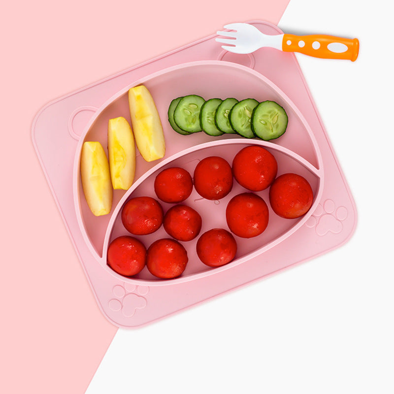 Silicon Non-slip Baby Feeding Bowl