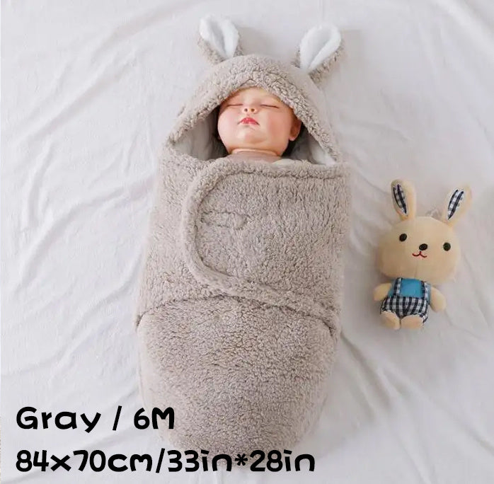 Super Soft Baby Sleeping Bag Fluffy Fleece