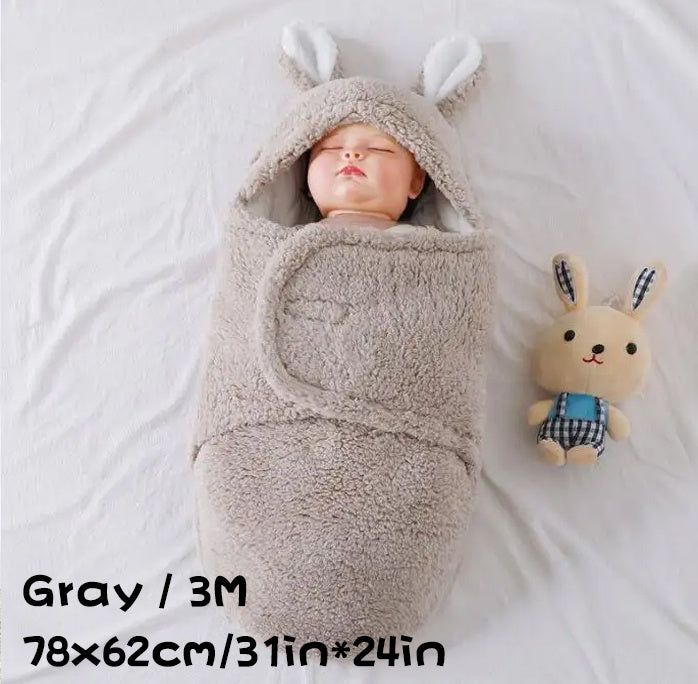 Super Soft Baby Sleeping Bag Fluffy Fleece