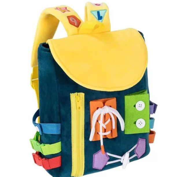 Toddler Board Backpack Learning Activity Toys