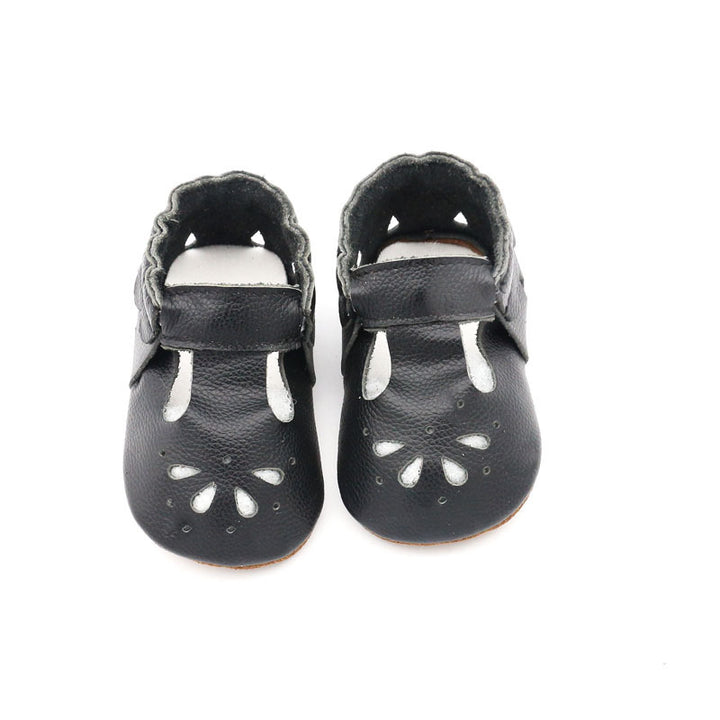 Cowhide baby shoes
