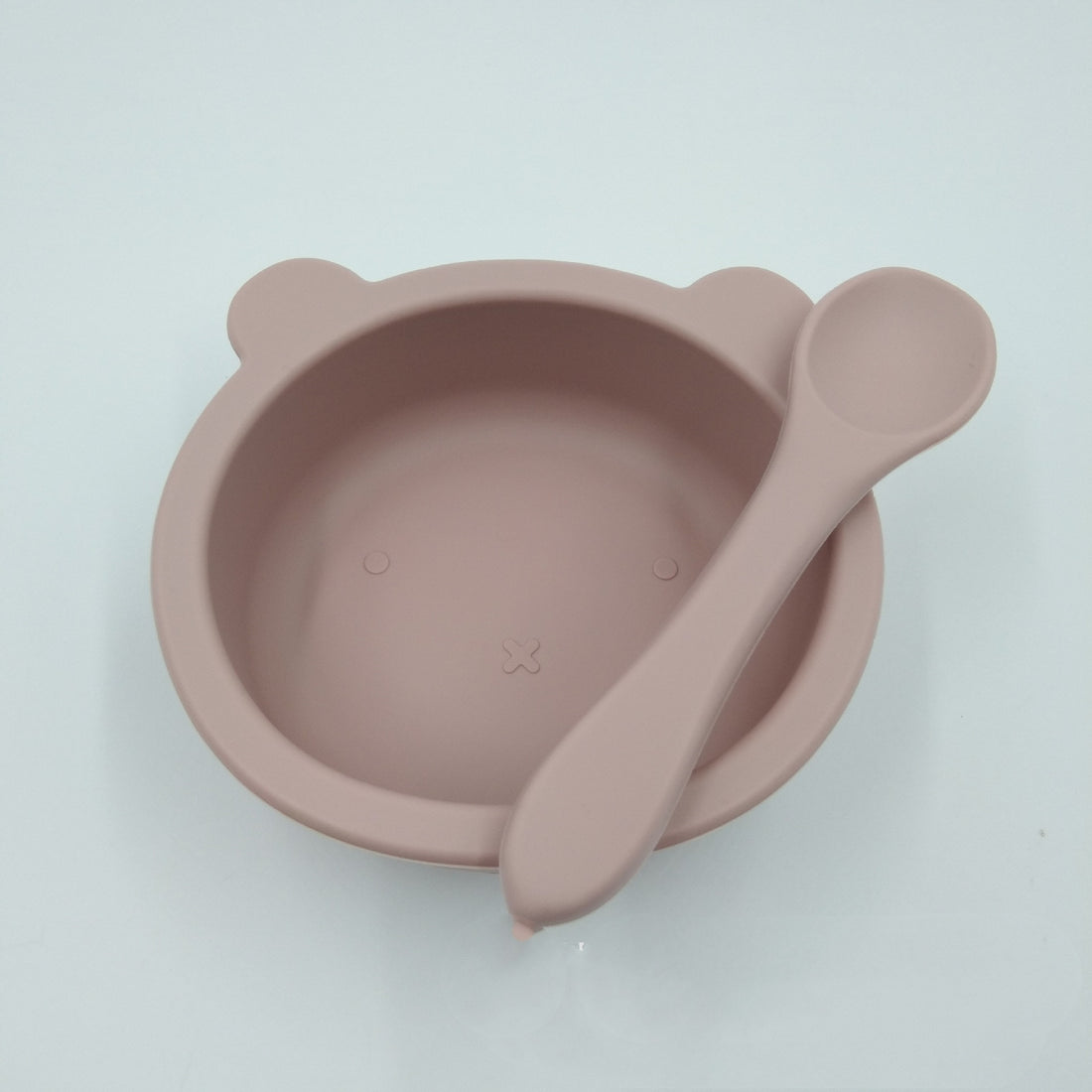 Suction Cup Anti-fall Bear Silicone Baby Bowl