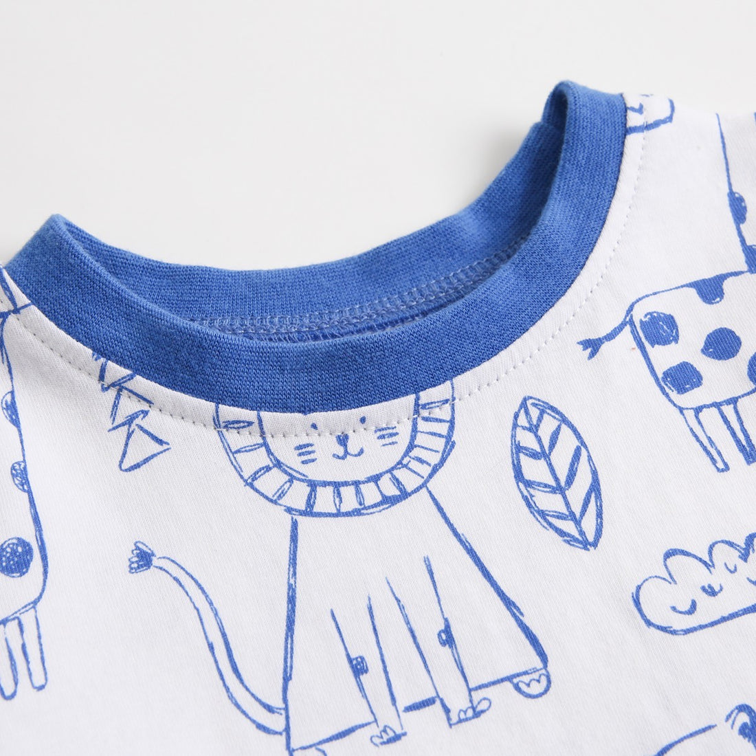 Baby Children's Suit Cotton Short-sleeved