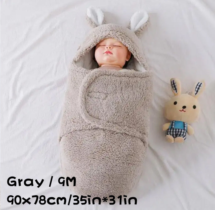 Super Soft Baby Sleeping Bag Fluffy Fleece