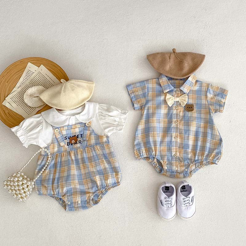 Baby Short Sleeve Two-piece Clothing