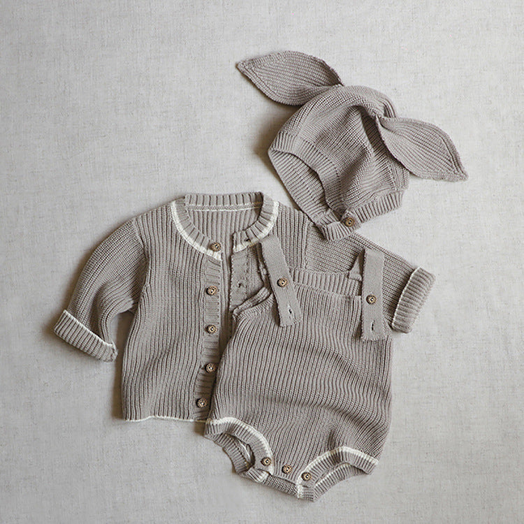 Baby Sweater Romper Onesie