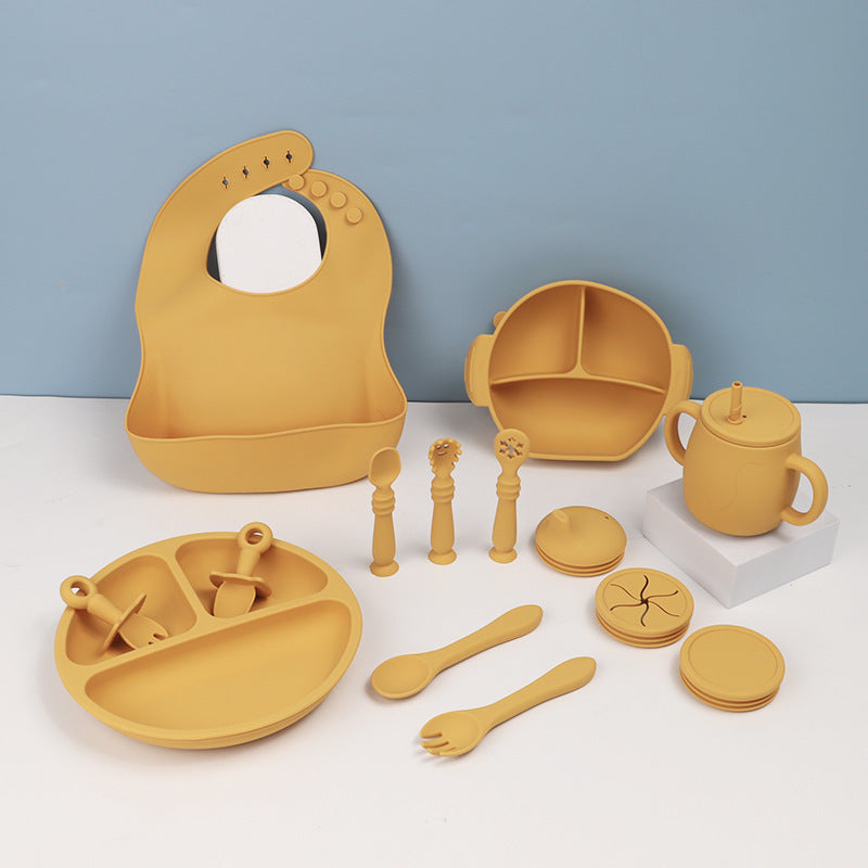 Silicone Children's Tableware Set Baby