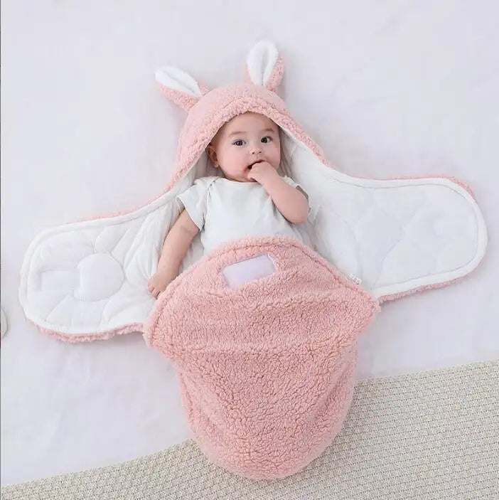 Super Soft Baby Sleeping Bag Fluffy Fleece