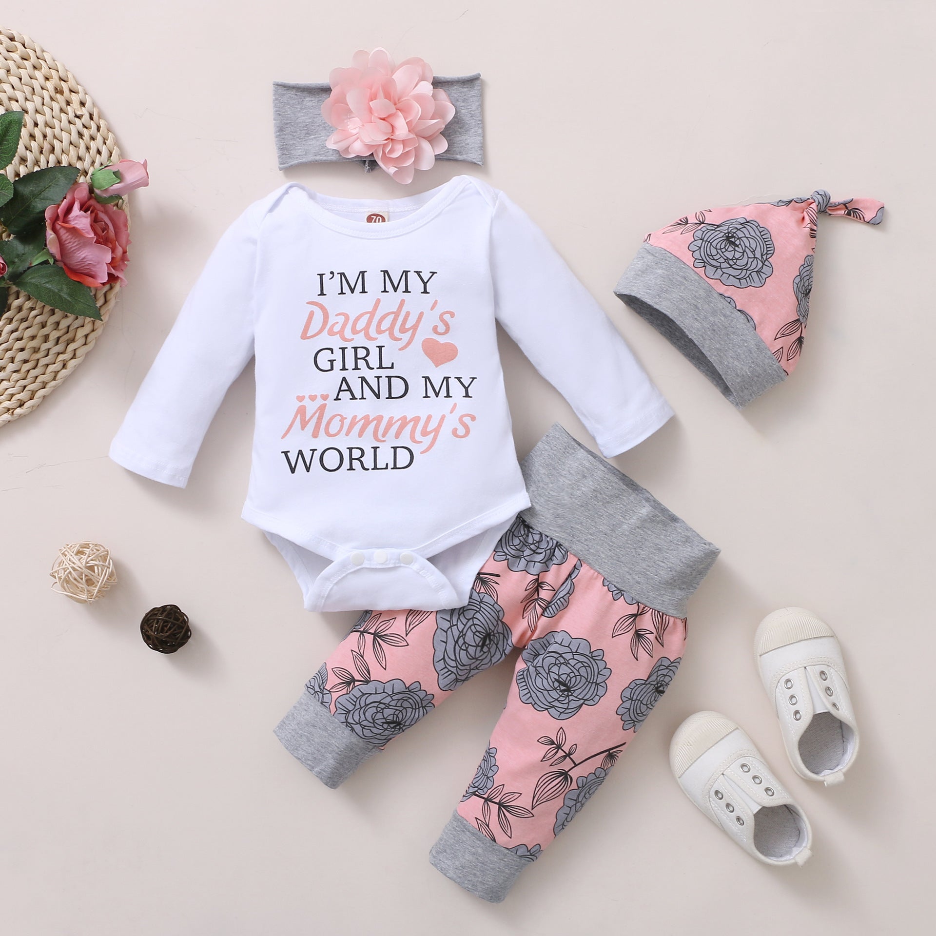Baby Clothing Four-piece Set