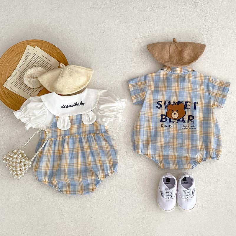 Baby Short Sleeve Two-piece Clothing