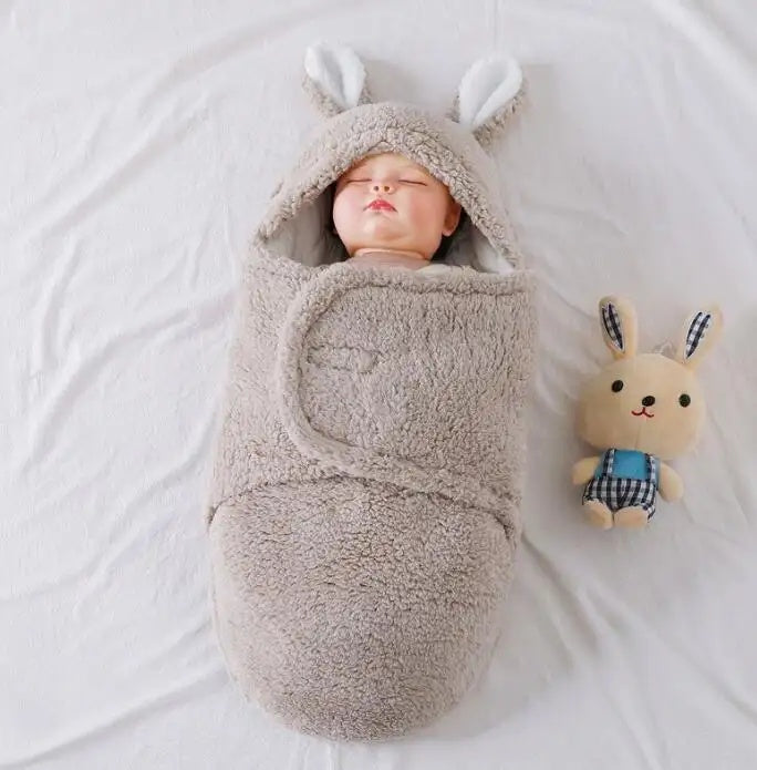 Super Soft Baby Sleeping Bag Fluffy Fleece