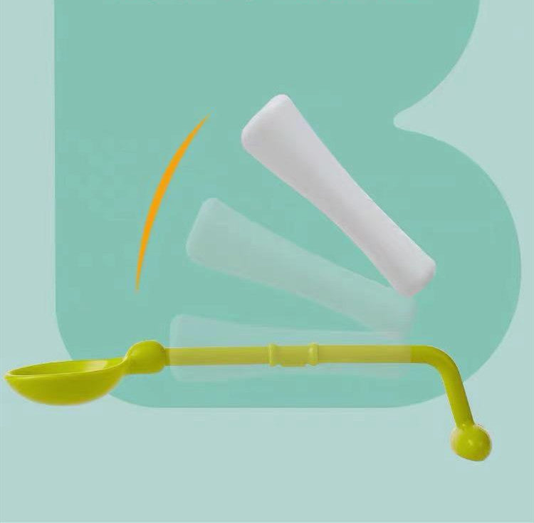 Newborn Food Training Spoon Baby Tableware