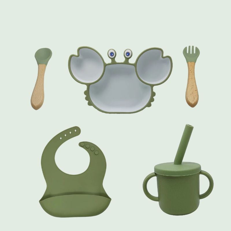 Silicon Non-slip Baby Feeding Bowl