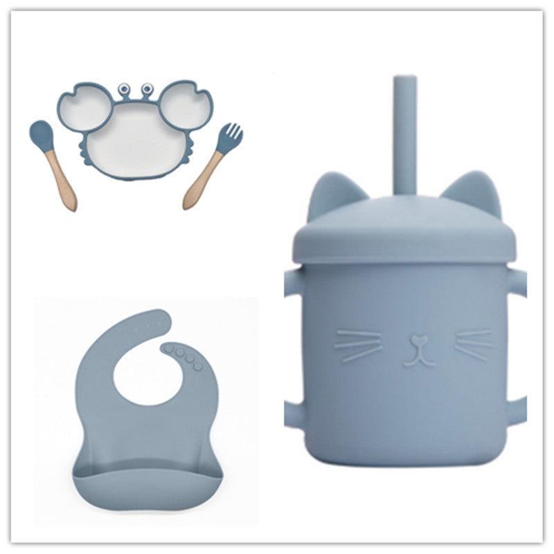 Silicon Non-slip Baby Feeding Bowl