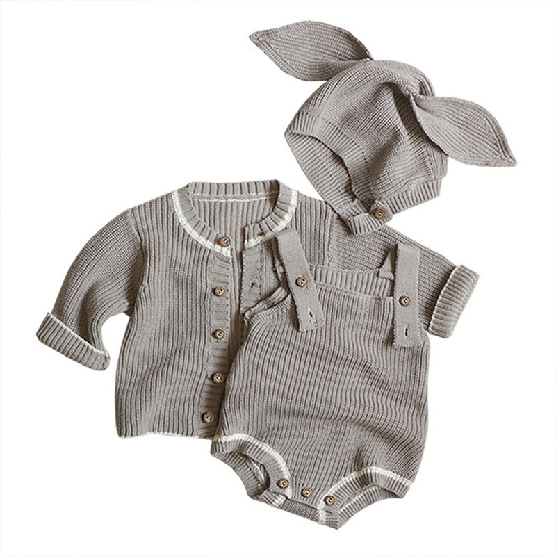 Baby Sweater Romper Onesie