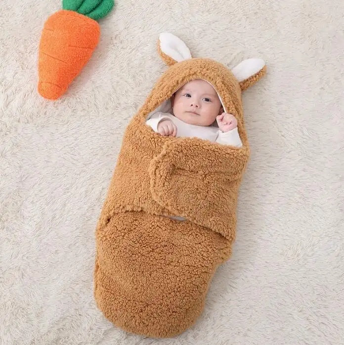 Super Soft Baby Sleeping Bag Fluffy Fleece