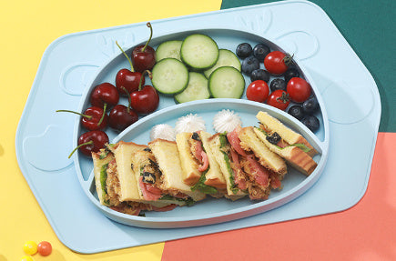 Silicon Non-slip Baby Feeding Bowl