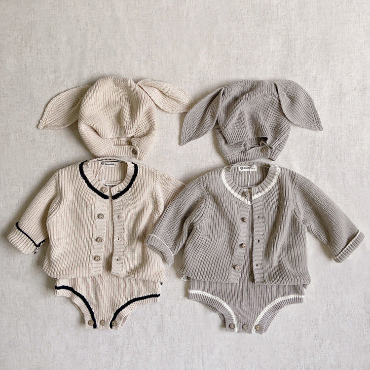 Baby Sweater Romper Onesie