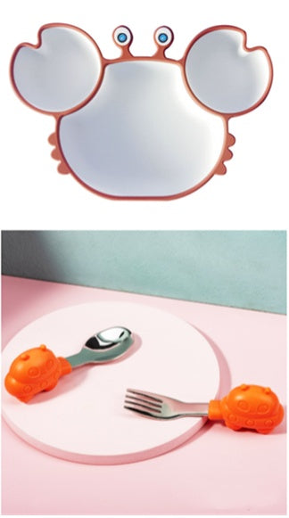 Silicon Non-slip Baby Feeding Bowl