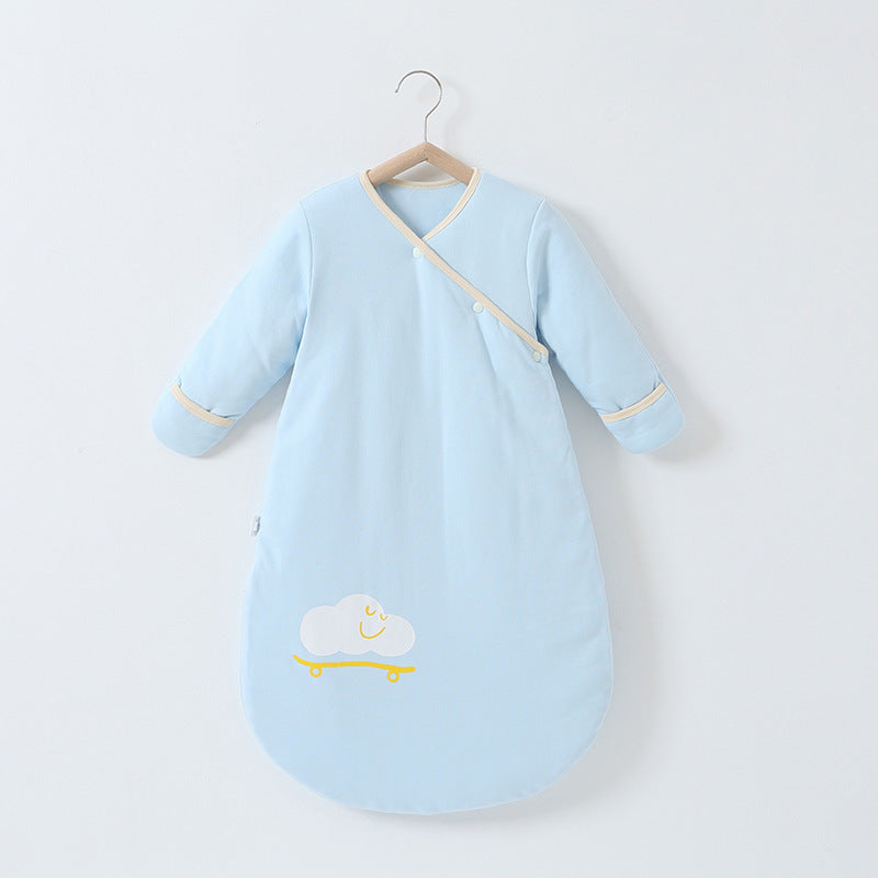 Anti-jump Thickening Of Baby Sleeping Bag