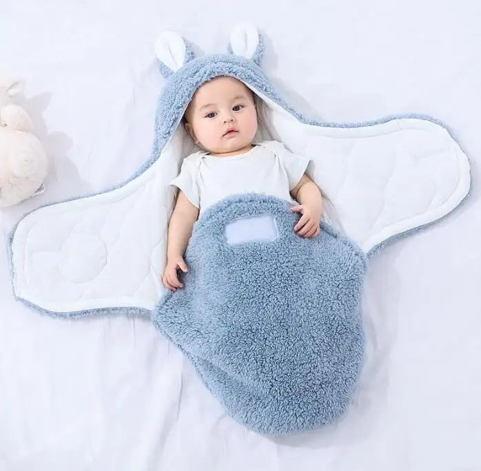 Super Soft Baby Sleeping Bag Fluffy Fleece