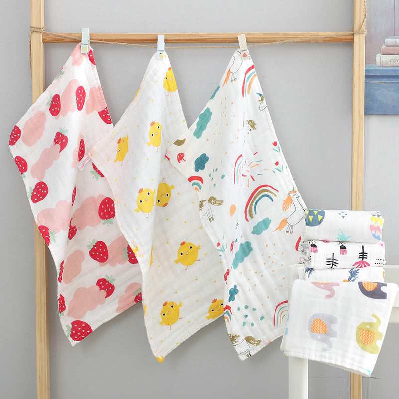 Cotton Hand Washcloths For Baby